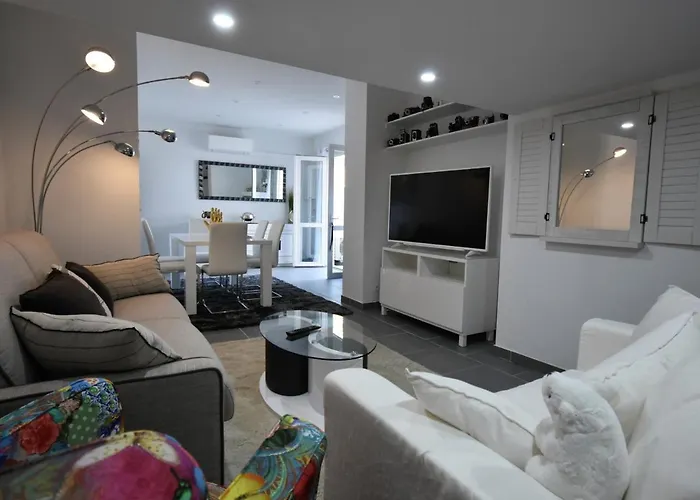 Lejlighed T2 Bis Renove A Centre Avec 2 Terrasses, Clim, Parking, Proche Et Gare. - Fr-1-420-84 *